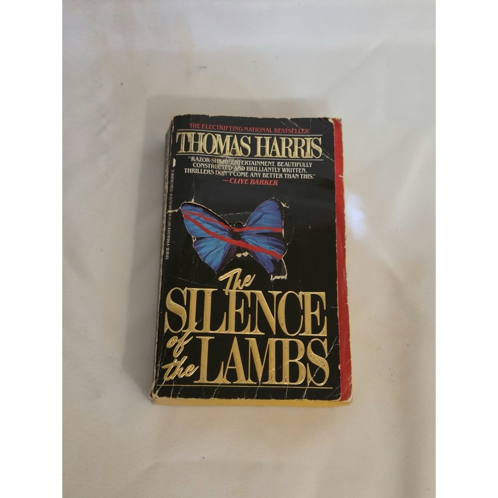 Silence of the Lambs Thomas Harris (1989) Paperback - Die Cut Cover FIRST PRINT
